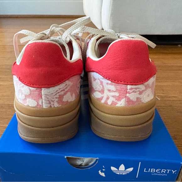 Adidas originals x Liberty London Gazelle Bold (LIKE NEW) - Picture 3 of 10